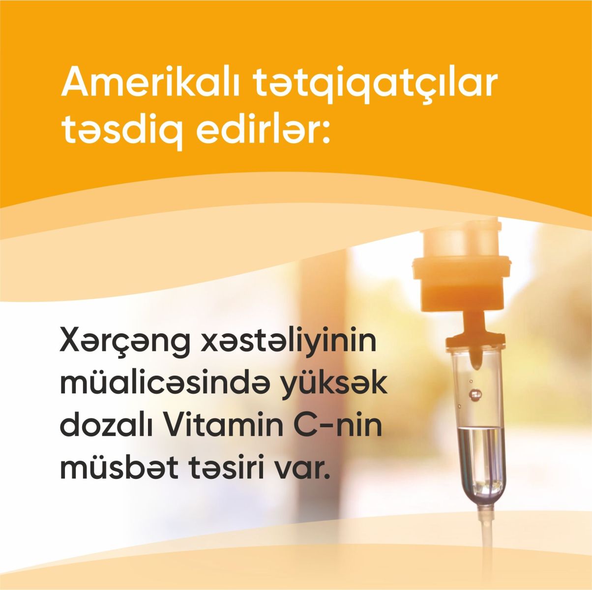 Xərçəng xəstəliyinin müalicəsində Vitamin C-nin müsbət təsiri var - Alimlər