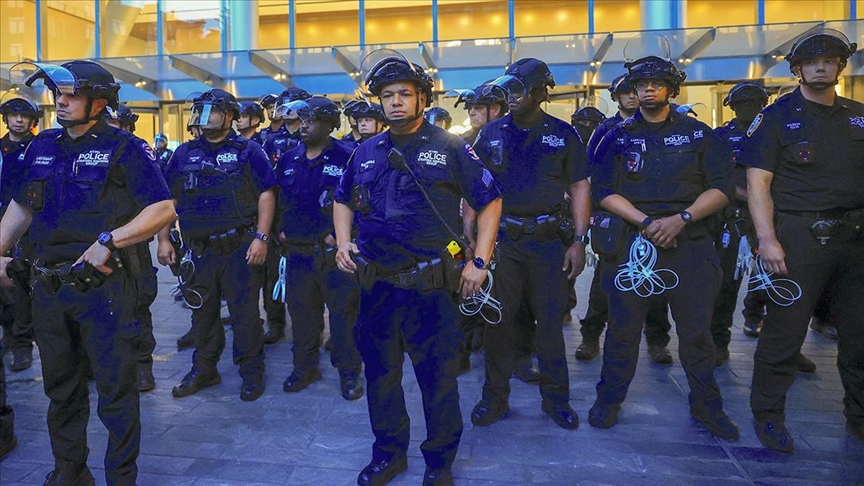 ABŞ-da yüzlərlə insan  Fələstinə dəstək aksiyasına başlayıb