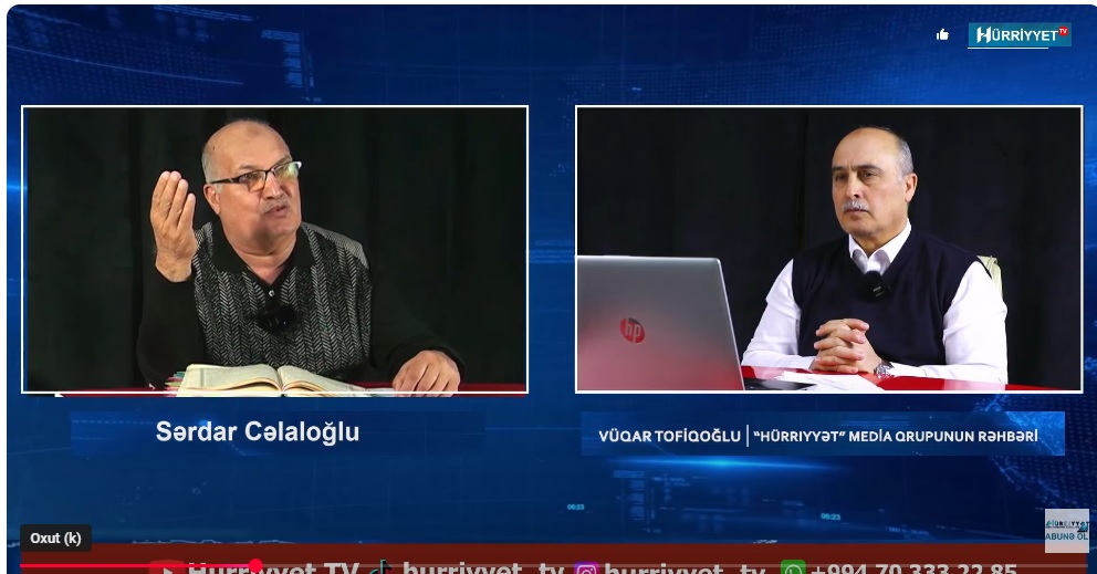 Sərdar Cəlaloğlu ilə Cümə söhbəti
