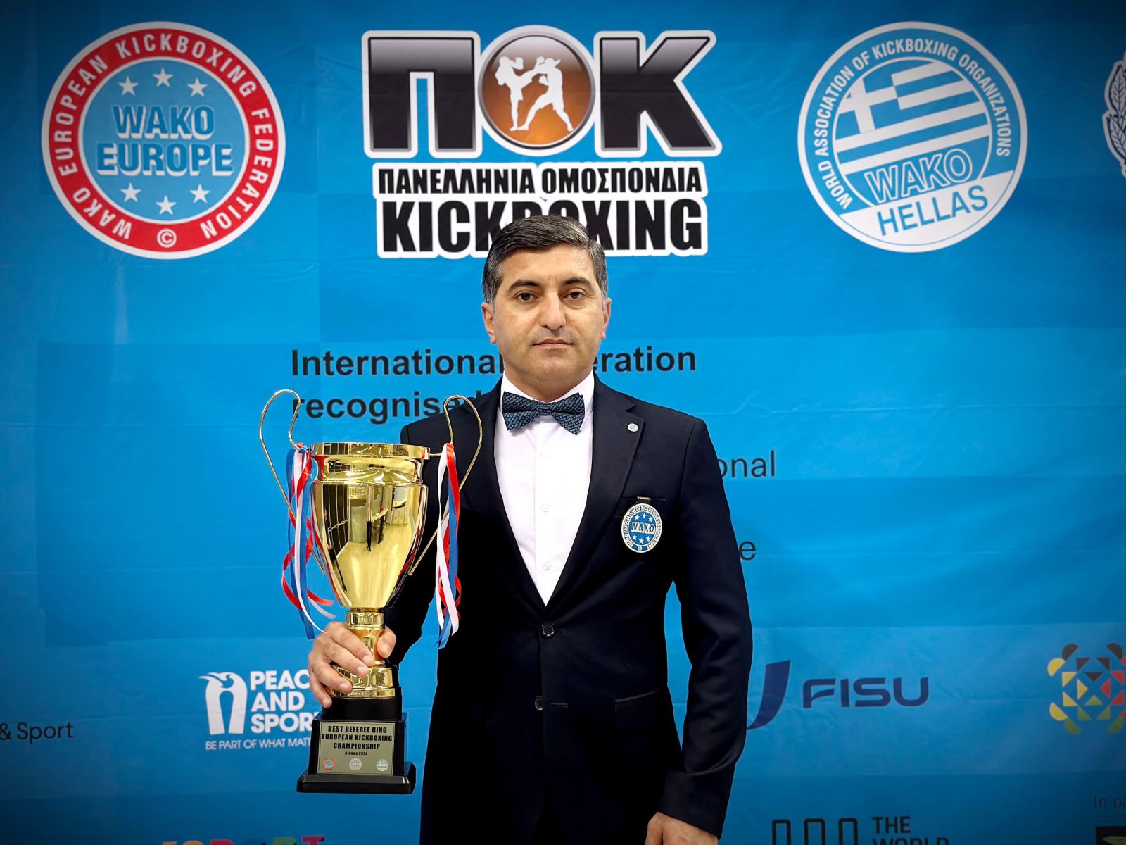 Azərbaycanlı hakim Yunanıstanda mükafata layiq görülüb - FOTO