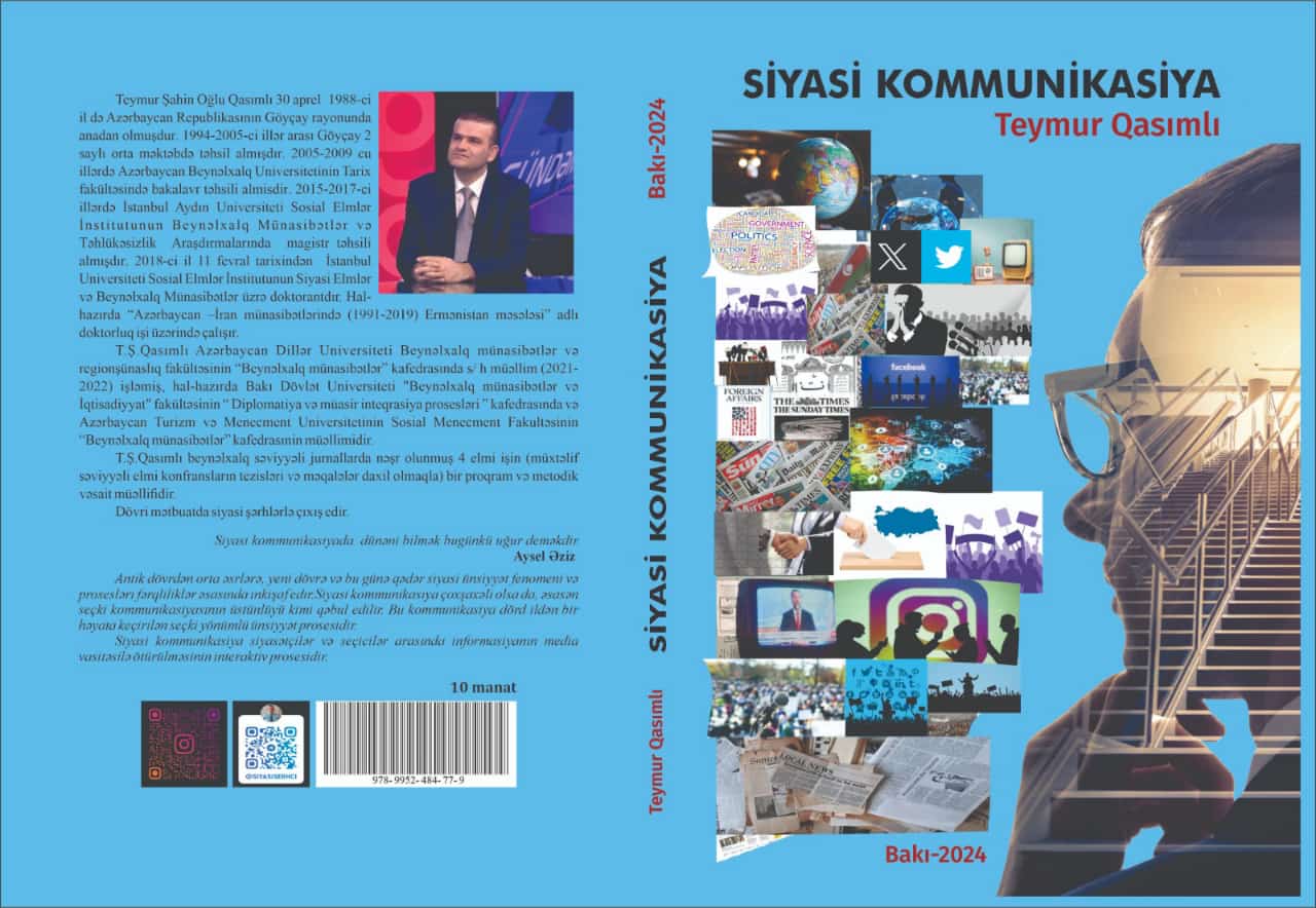 Tanınmış politoloqun “Siyasi kommunikasiya” kitabı işıq üzü gördü - FOTO