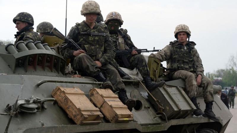 Ukrayna hərbçiləri hərbi təlimlərdə iştirak üçün Gürcüstana gəldilər  