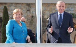 Ərdoğan və Angela Merkel görüşdülər