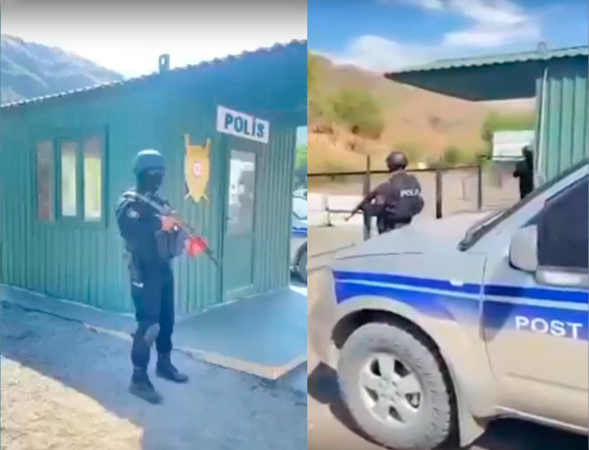 Azərbaycan polisi erməni sürücünü CƏRİMƏLƏDİ