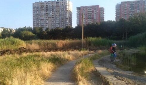 Bakıda bu əraziyə sahib çıxan yoxdur - Video