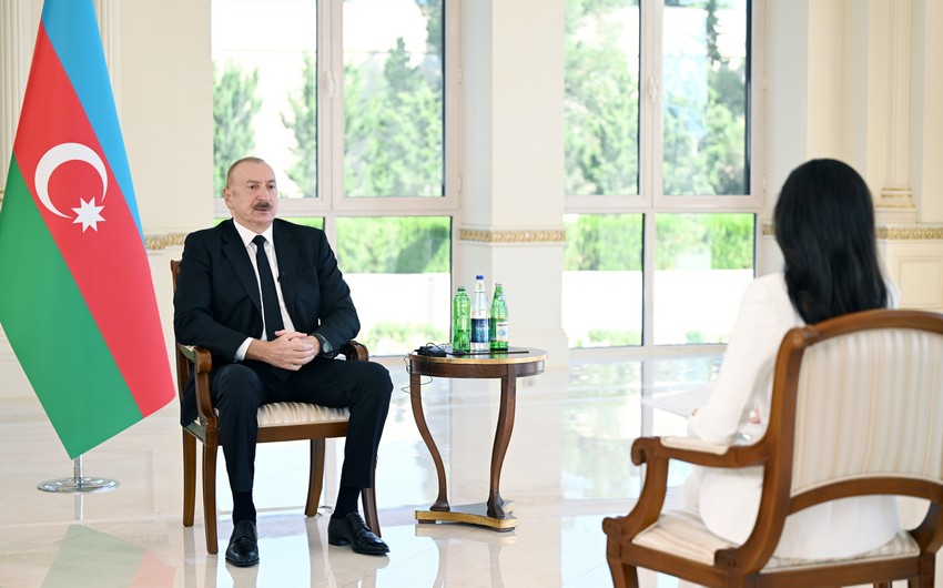 Prezident təyyarə qəzasından danışdı: 