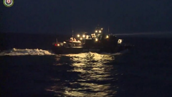 Xəzərdə xüsusi əməliyyat keçirildi: Atəş açıldı, yaralı var 