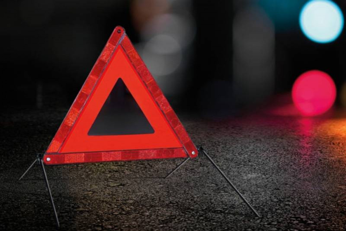 Şəmkirdə iki yük maşını toqquşub