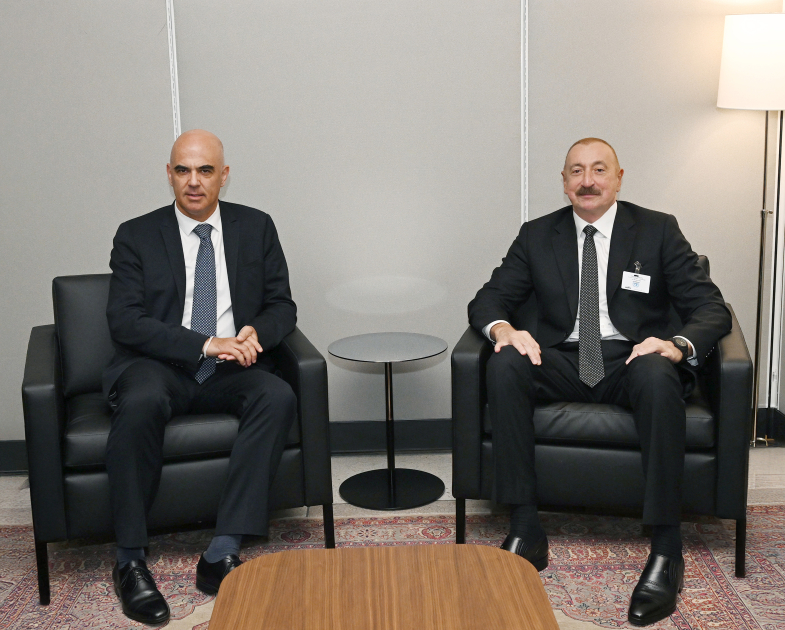 İlham Əliyev BMT-nin mənzil-qərargahında Avropa Şurasının Baş katibi ilə görüşüb - FOTO/VİDEO