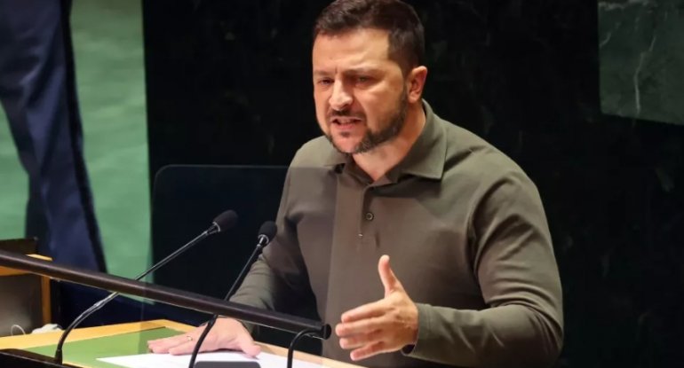 Gürcü rəsmilər Zelenskini 