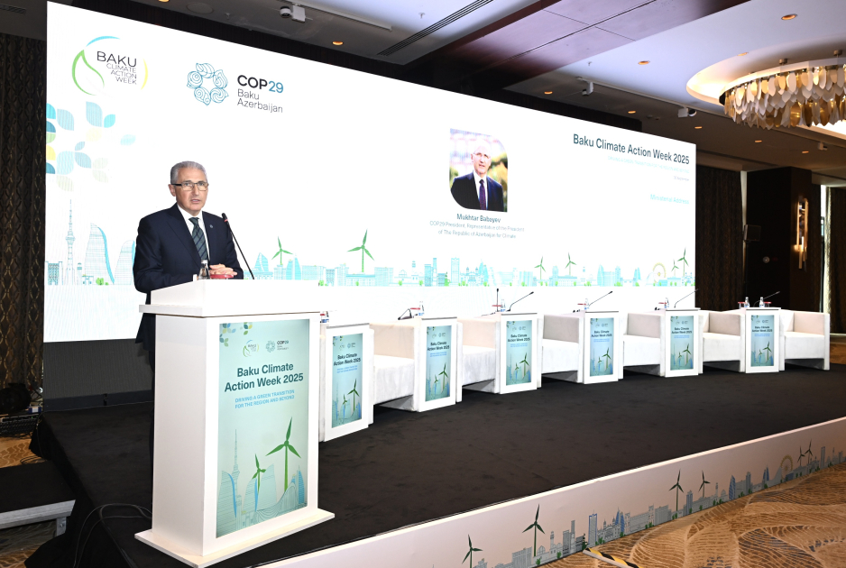 COP29-un Prezidenti: Qadınların bacarıqları və səsi qərarlara daxil ediləndə siyasət daha effektiv olur