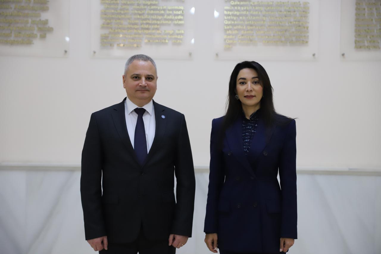 Ombudsman Səbinə Əliyeva Avropa Uşaq Ombudsmanları Şəbəkəsinin sədri ilə görüş keçirib