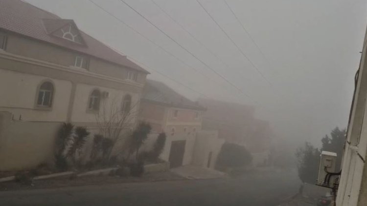 Bakını duman bürüdü: SƏBƏB