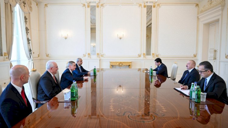 Prezident ABŞ-dən gələn nümayəndə heyətini qəbul etdi