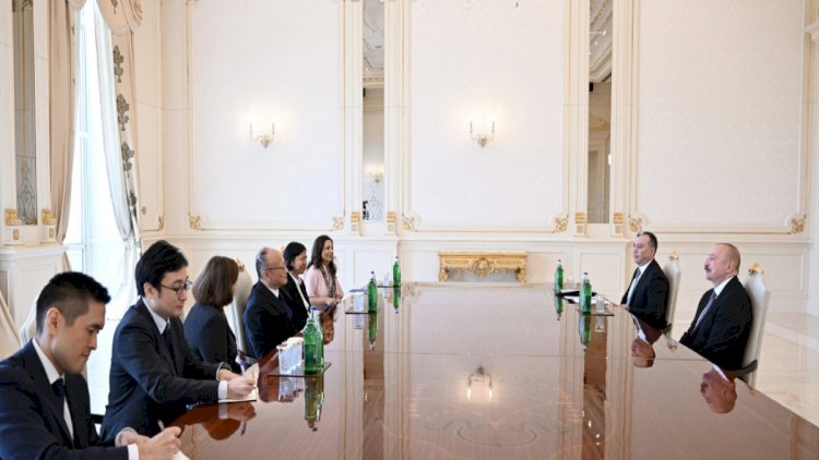 Prezident Asiya İnkişaf Bankının nümayəndə heyətini qəbul etdi