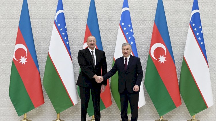 Daşkənddə İlham Əliyevin Özbəkistan prezidenti ilə təkbətək görüşü oldu - Fotolar