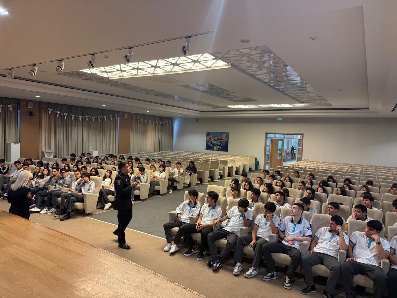 Polis Akademiyası təbliğat-təşviqat tədbirlərini davam etdirir