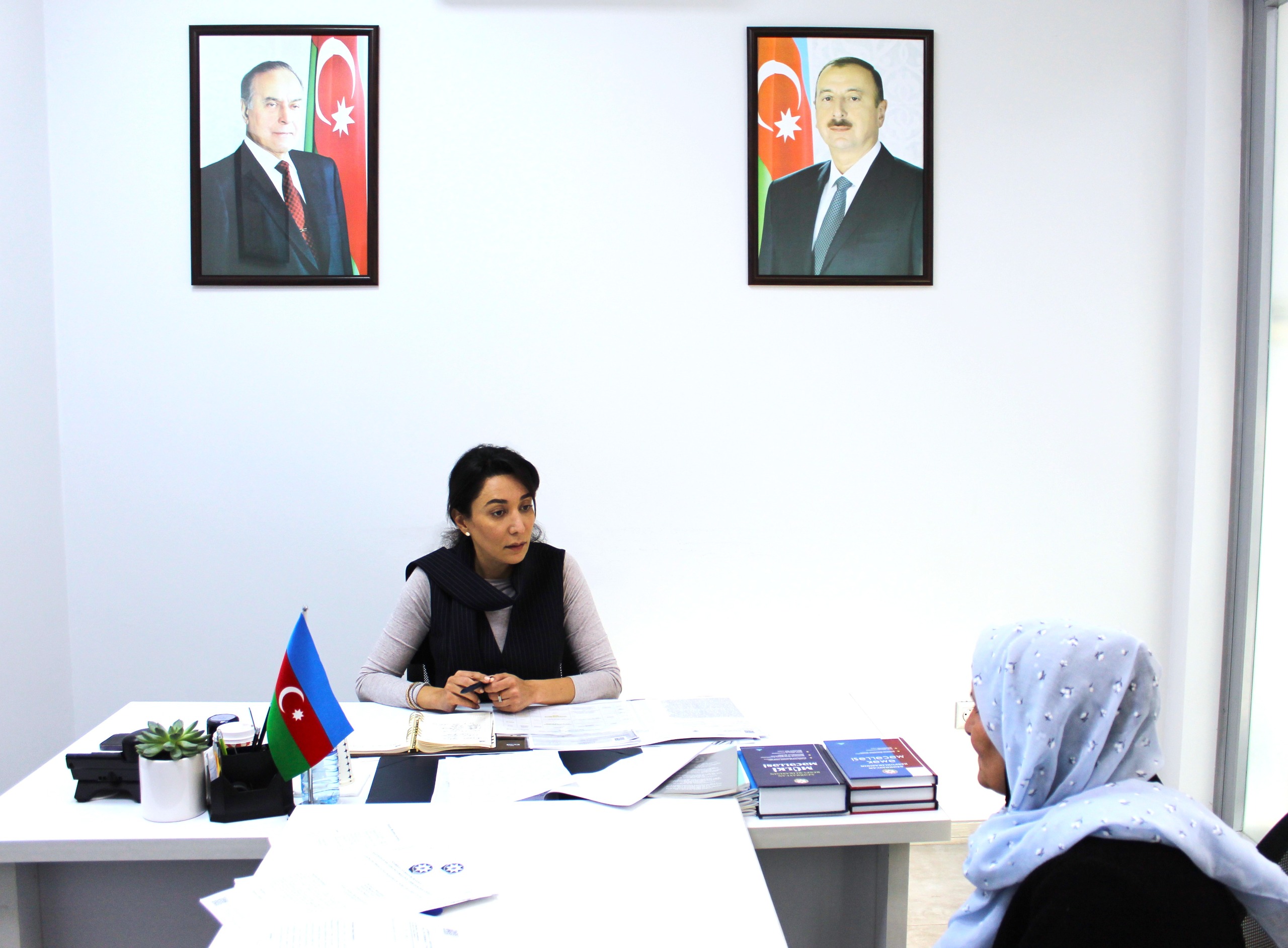 Ombudsman Səbinə Əliyeva növbəti vətəndaş qəbulu keçirib