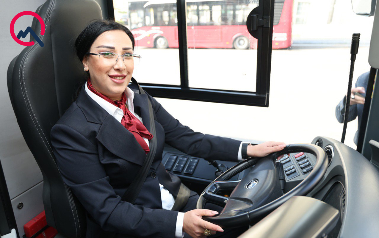 Bu gündən avtobuslarda onları görəcəyik - Qadın sürücülər işə başlayır - Fotolar