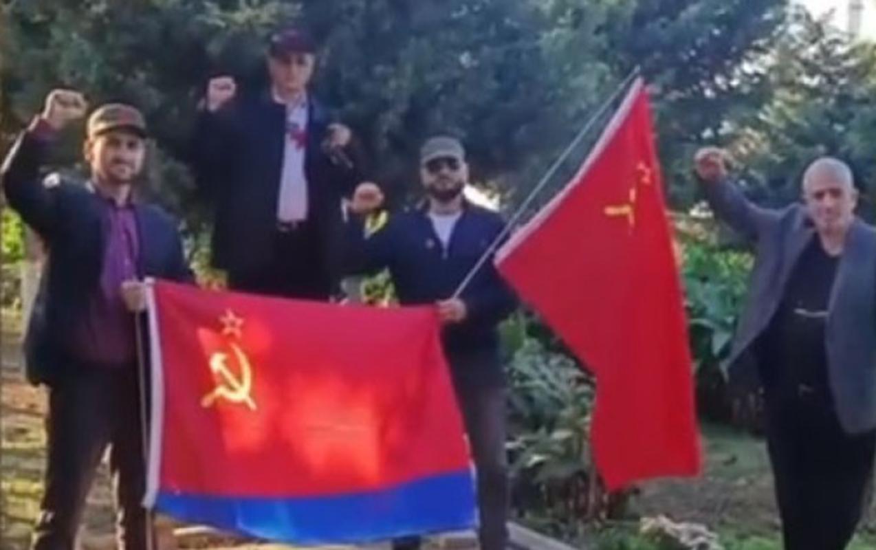 Bakıda SSRİ bayrağı qaldıranlar həbs edildi