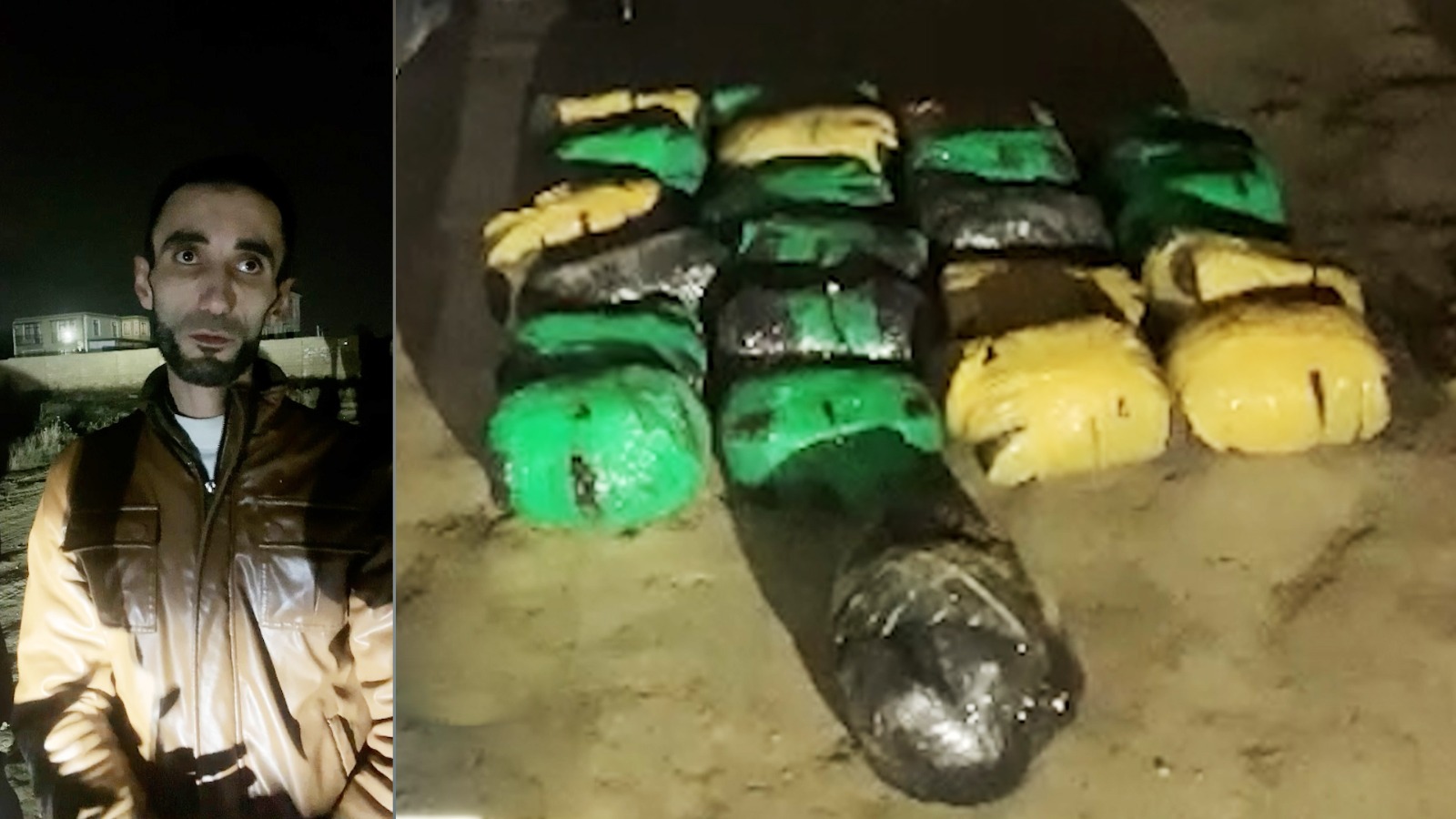 Əvvəllər quldurluq etdiyi üçün məhkum olunmuş şəxs bu dəfə 22 kq narkotiklə saxlanıldı