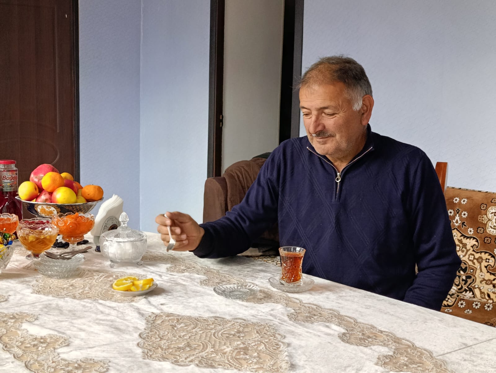 Badara kəndinə qayıdış- Vidadi Mehralıyev doğma yurdda yeni həyat və arıçılıq təsərrüfatı qurur- FOTO