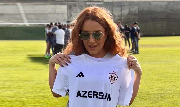 Tünzalə Ağayeva ​“Qarabağ”a dəstək oldu