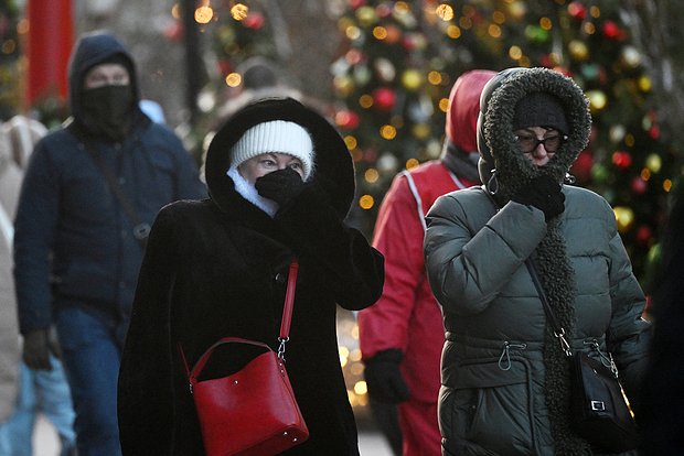 Moskvada soyuq dalğanın pik həddi proqnozlaşdırılıb