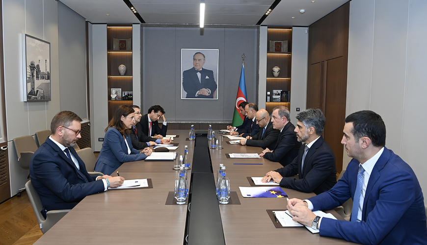 Ceyhun Bayramov Aİ-nin yeni səfirini qəbul etdi