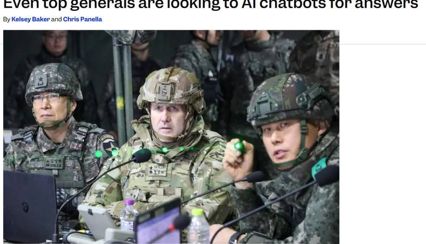 ABŞ generalı hərbi qərarları ChatGPT ilə verir - ŞOK ETİRAF