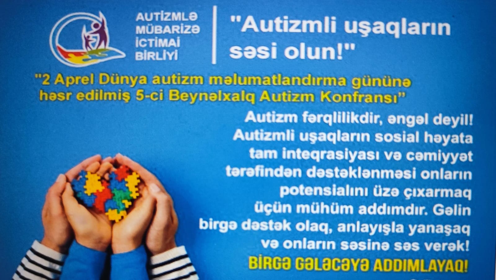 “Autizimli Uşaqların Səsi Ol!”