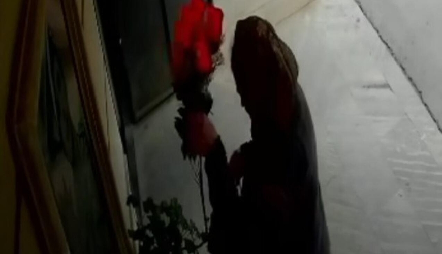 Şəhidin büstü üzərindəki gülləri oğurlayan qadın tapıldı - Video - Yenilənib