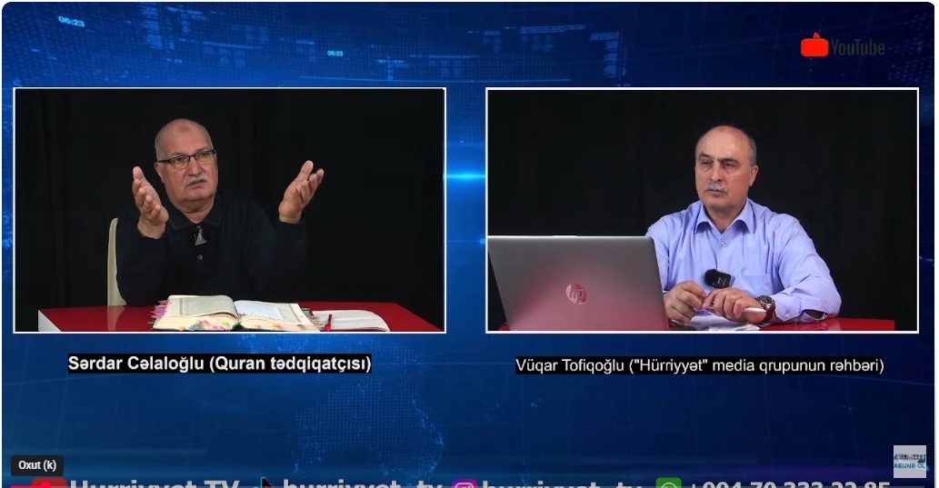 Sərdar Cəlaloğlu ilə Cümə söhbəti