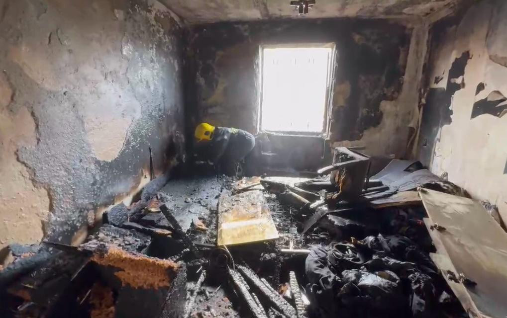 Qaradağda binada partlayış - Xəsarət alan var-Fotolar