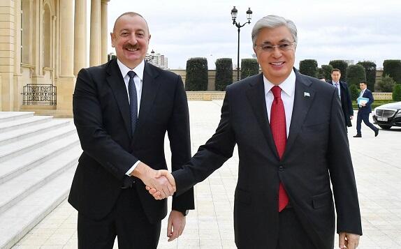 Astanada Prezidentin rəsmi qarşılanma mərasimi keçirildi