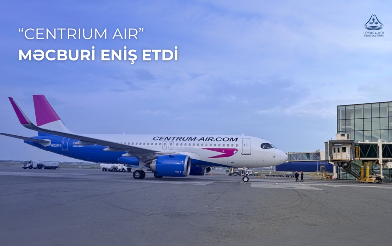 Sərnişinin səhhəti pisləşdi, təyyarə Bakıya eniş etdi