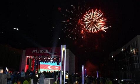 Füzulidə atəşfəşanlıq olacaq