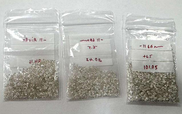 Dubaydan gələn sərnişində 548 karat brilyant aşkarlandı - Fotolar