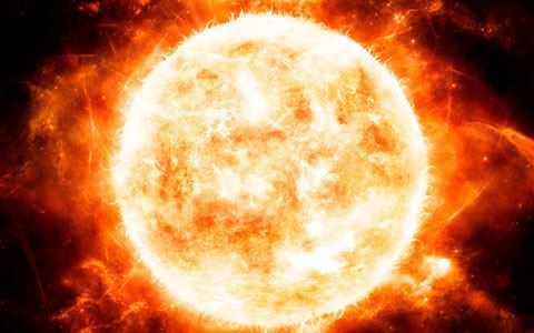 Günəşdə güclü partlayış baş verdi