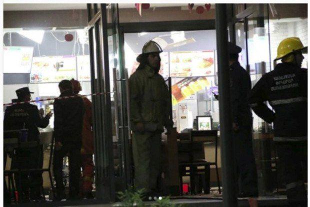 İrəvanda qaz məntəqəsində partlayış: yaralılar var