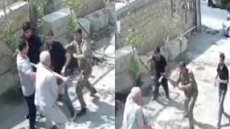 Abşeronda qonşular arasında kütləvi DAVA - ANBAAN GÖRÜNTÜ