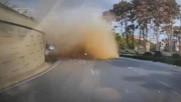 Bakıdakı dəhşətli qəzadan yeni görüntülər - ANBAAN VİDEO