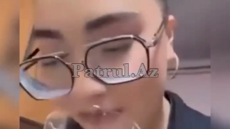 Stəkana tüpürüb müştərilərə çay süzən Ayşən işdən çıxarıldı - VİDEO