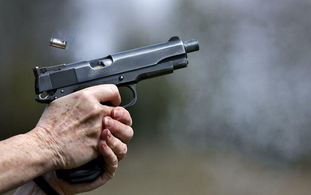Yasamalda silahlı insident - İki nəfər yaralandı