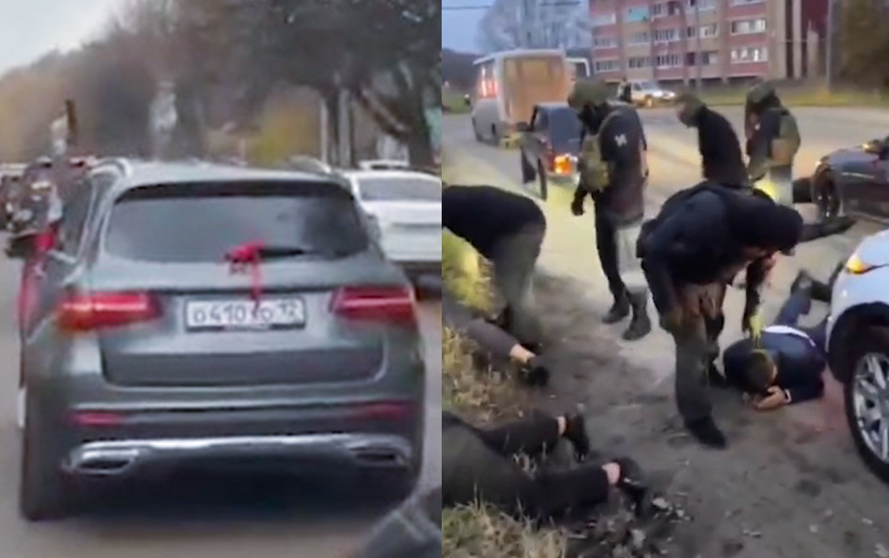 Toy karvanında atəş açan azərbaycanlılar tutuldu - Video