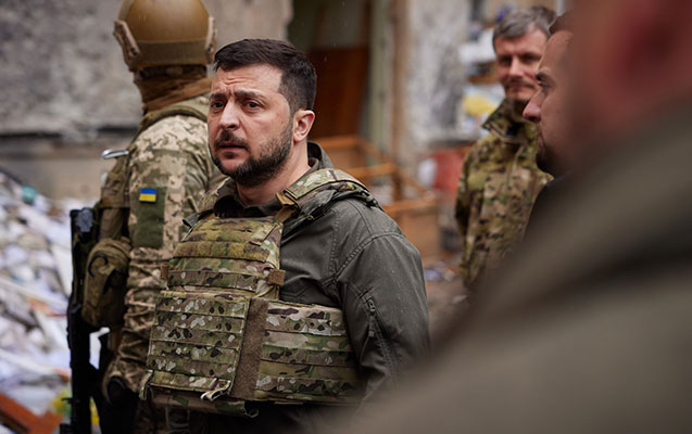 Zelenski Ukrayna ordusundakı hərbçilərin sayını açıqladı