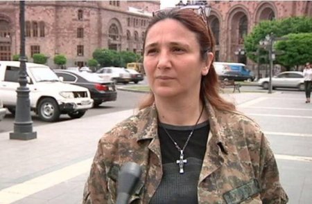 1-ci Qarabağ müharibəsində döyüşmüş məşhur erməni qadın öldürüldü - FOTO