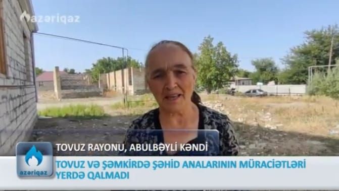 Şəhid analarının müraciətləri həll olundu - VİDEO