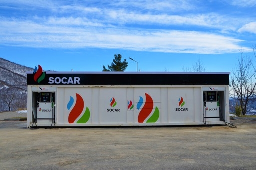 Laçında bir ilk - SOCAR-ın yanacaqdoldurma stansiyası açıldı - Fotolar