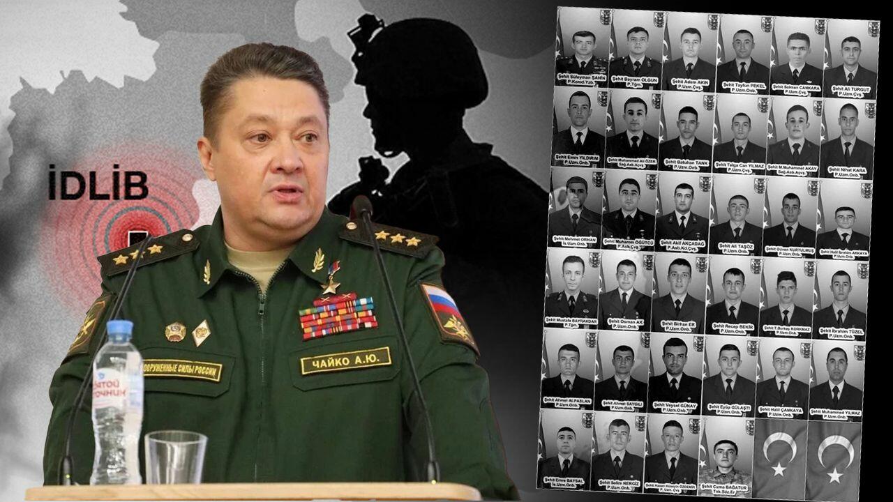 Putin 33 türk əsgərini öldürən Çaykonu yenidən Suriyaya göndərdi - FOTO